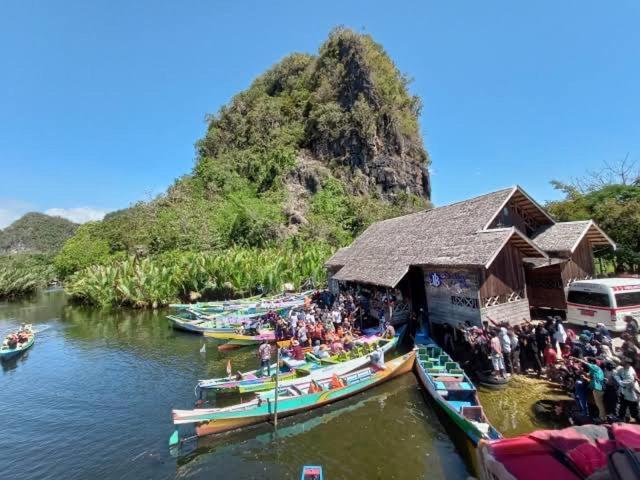 Rammang Rammang Ecolodge And Cafe Kasijala Bagian luar foto